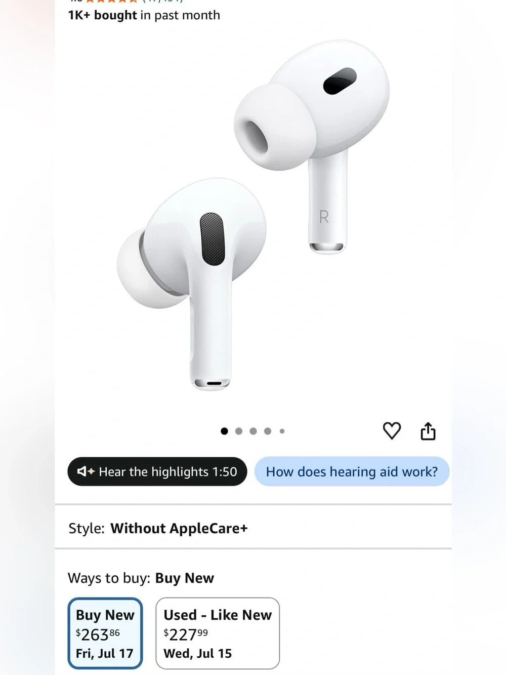 Apple AirPods Pro 2 Wireless Earbuds
